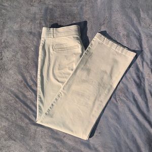 Gloria Vanderbilt Straight Leg Khakis Pants